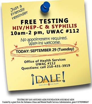 Government Program Provides Free HIV/AIDS Testing For Students