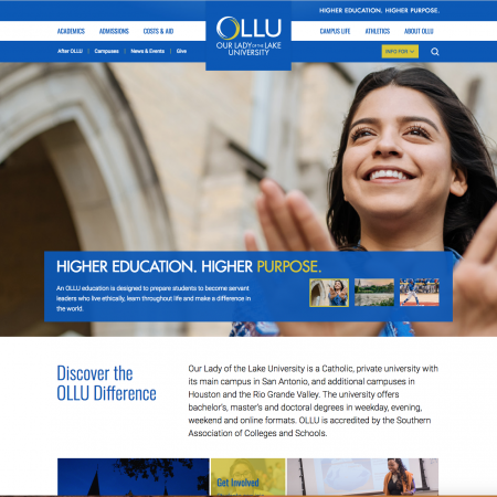 OLLU Updates It’s Website