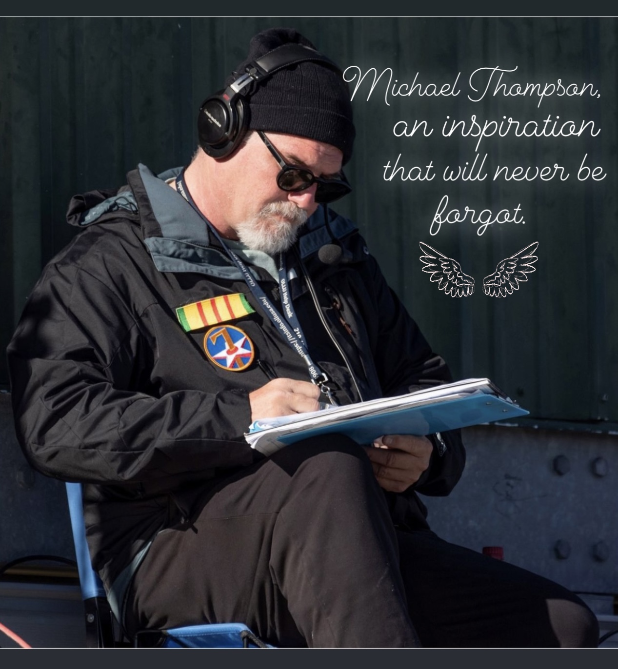 The voice of the saints gone but not forgotten; Remembering Michael Thompson.